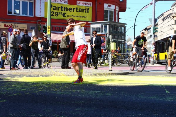 @Rosenthaler Platz. Photo: Courtesy of the artist.